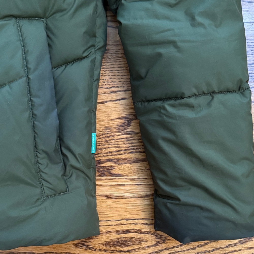 SAVE THE DUCK Women's Olive Green Down Jacket - Picture 3 of 8